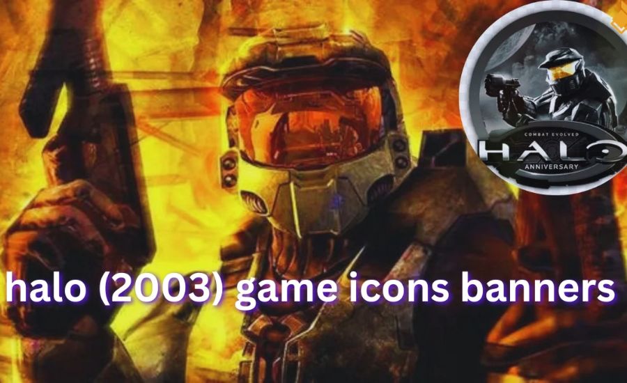 halo (2003) game icons banners