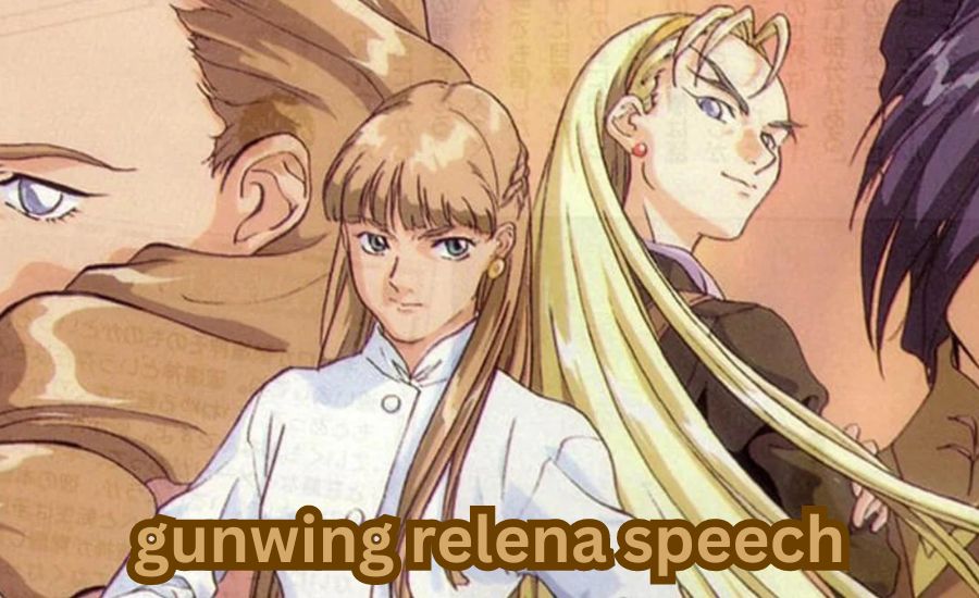 gunwing relena speech