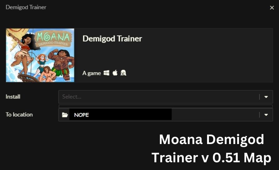 moana demigod trainer v 0.51map