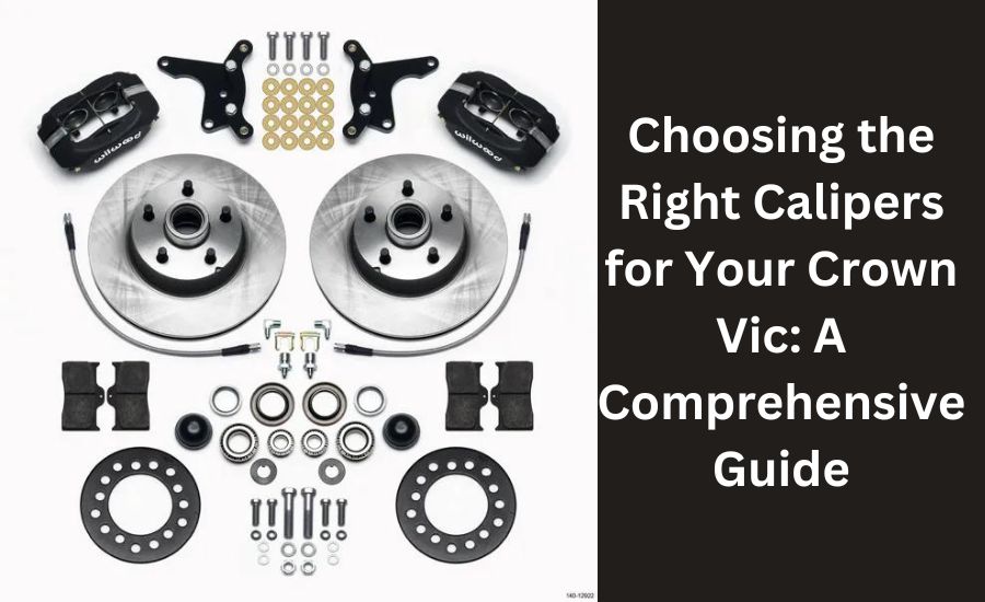 crown vic p71 4 piston caliper adapter