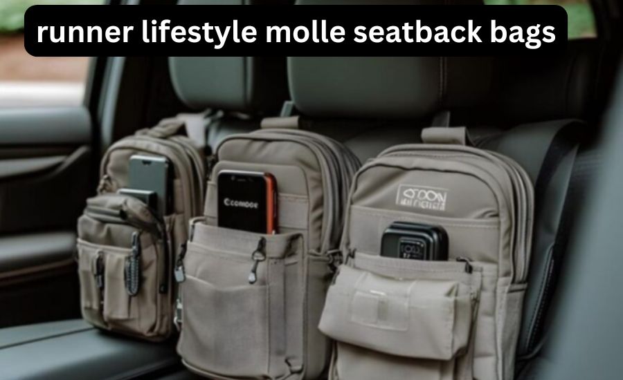 runner lifestyle molle seatback bags