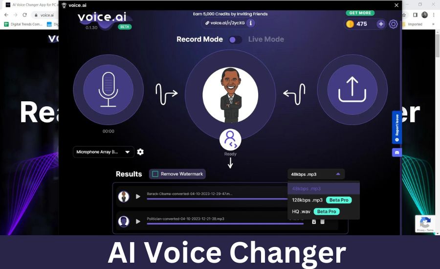 AI Voice Changer
