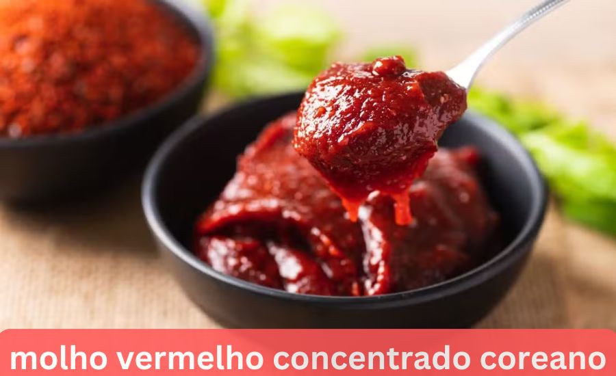 molho vermelho concentrado coreano