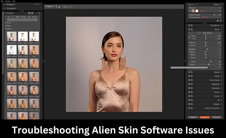 alien skin software no longer works in pain